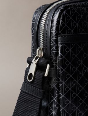 Мужские сумки Calvin Klein Allover Emblem Logo Reporter — фото 4