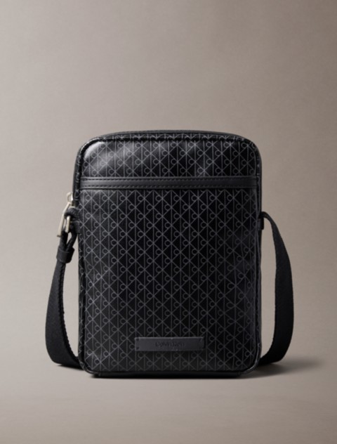 Мужские сумки Calvin Klein Allover Emblem Logo Reporter