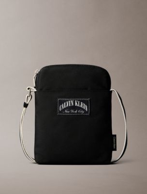 Heritage NYC Logo Graphic Capsule Reporter Bag, Black
