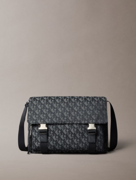 Мужские сумки Calvin Klein Allover Monogram Messenger