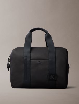 Canvas Duffle Bag, Black