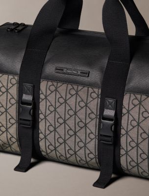 Мужские сумки Calvin Klein Emblem Jacquard Duffle — фото 3