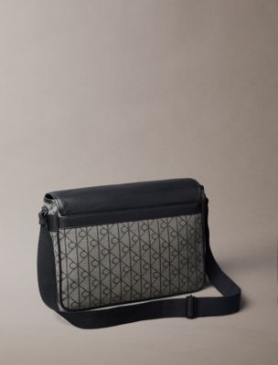 Мужские сумки Calvin Klein Emblem Jacquard Messenger — фото 2