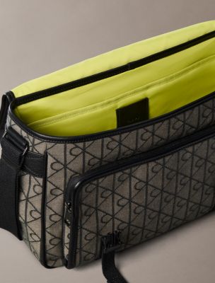 Мужские сумки Calvin Klein Emblem Jacquard Messenger — фото 3