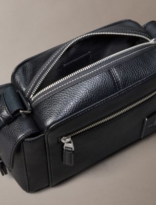 Мужская сумка Calvin Klein Bold Pebble Camera, цвет: Чёрный — фото 2