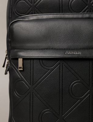 Рюкзак Calvin Klein Allover Embossed Emblem Logo Round — фото 4