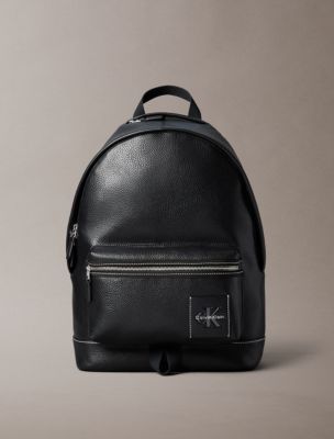 Bold Pebble Round Backpack, Black