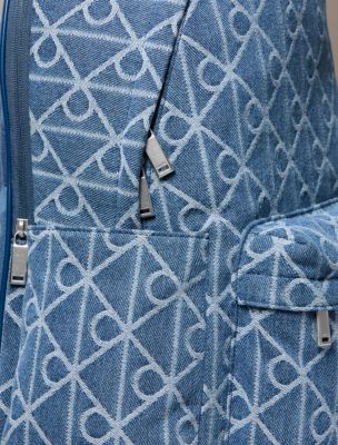 Рюкзак Calvin Klein Denim Allover Emblem Logo — фото 4