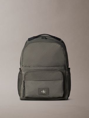 Nylon Round Backpack, Beluga