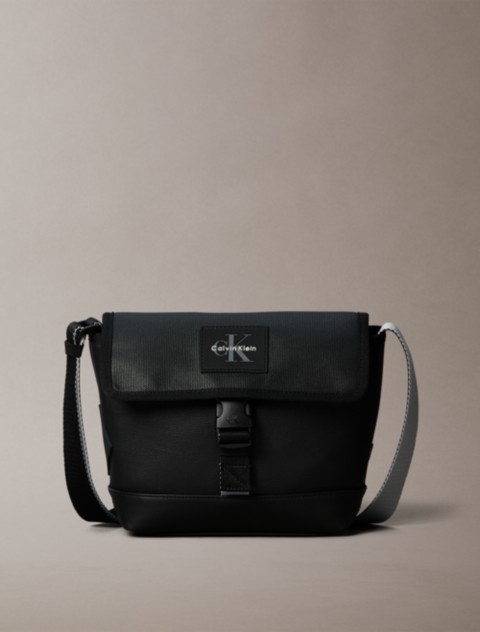 Мужские сумки Calvin Klein Textured Mix Flap Crossbody