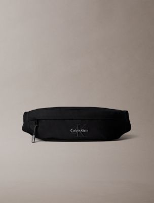 Мужская сумка Calvin Klein Bold Monologo Belt, цвет: Чёрный — фото 1