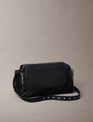 Мужская сумка Calvin Klein Embossed Monologo Zip Duffle, цвет: Чёрный — фото 2