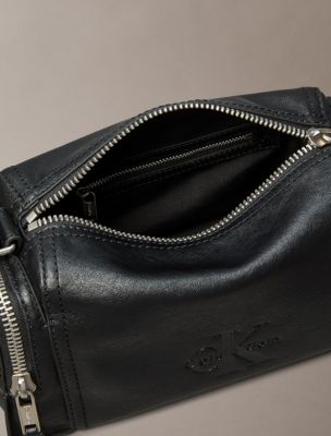 Мужская сумка Calvin Klein Embossed Monologo Zip Flight, цвет: Чёрный — фото 3