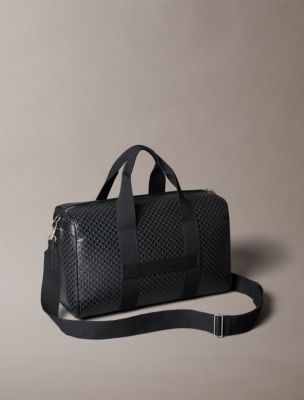 Мужские сумки Calvin Klein Coated Emblem Logo Duffle — фото 2