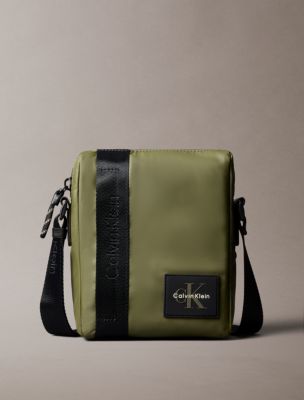 Monologo Patch Reporter Bag, Olive Night
