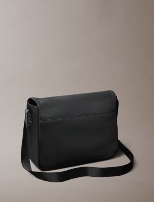 Мужские сумки Calvin Klein Hardware Logo Mixed Flap Messenger — фото 2