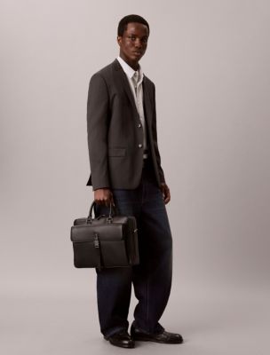 Мужские сумки Calvin Klein Emblem Logo Commuter — фото 4