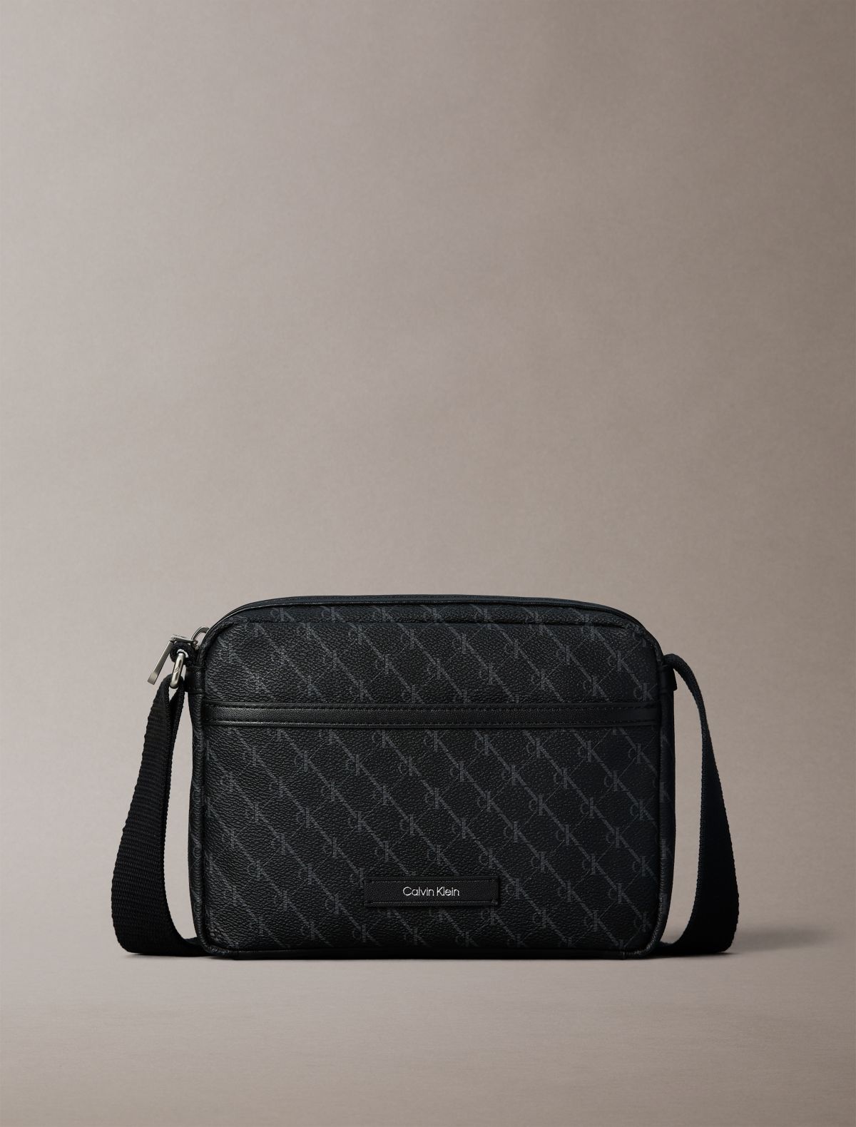Embossed Monogram Camera Bag