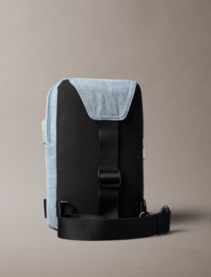 Мужские сумки Calvin Klein Denim Arch Logo Sling — фото 2