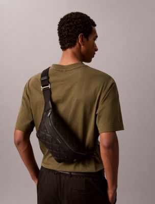Мужские сумки Calvin Klein Debossed Emblem Logo Belt — фото 4