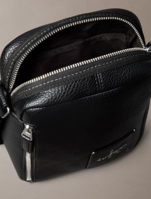 Мужская сумка Calvin Klein Monologo Reporter, цвет: Чёрный — фото 3
