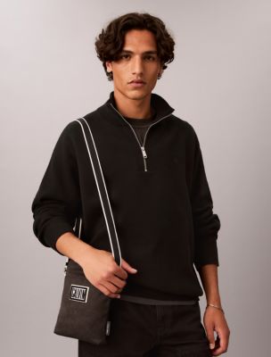 Мужская сумка Calvin Klein Bold Logo Graphic Reporter, цвет: Чёрный — фото 4