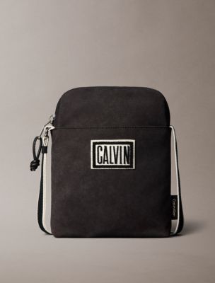 Мужская сумка Calvin Klein Bold Logo Graphic Reporter, цвет: Чёрный — фото 1