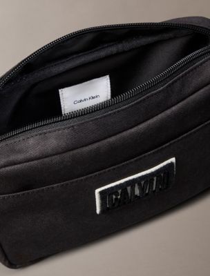 Мужская сумка Calvin Klein Bold Logo Graphic Camera, цвет: Чёрный — фото 3