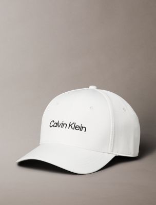 Standard Logo Embroidery Baseball Cap, Bright White