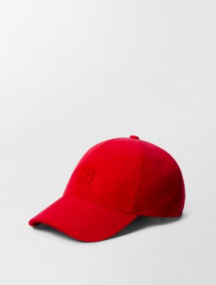 Emblem Logo Baseball Cap, Cny Red