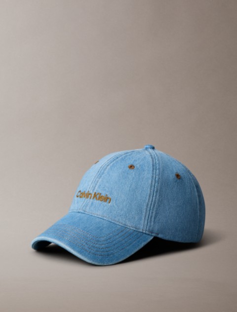 Мужские кепки Calvin Klein Contrast Embroidered Logo Denim