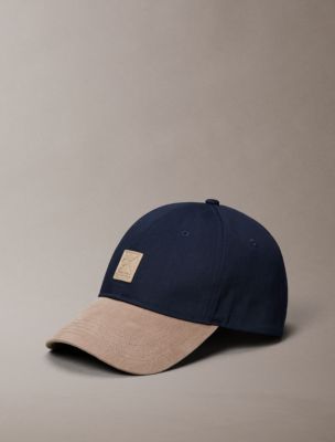 Emblem Logo Colorblock Baseball Cap, Dark Sapphire