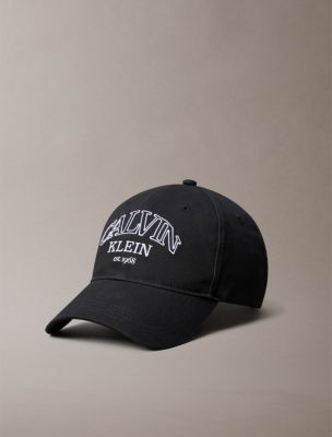 Curved Logo Cap, Black