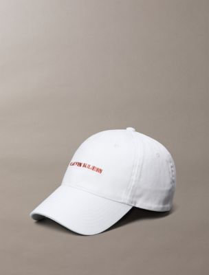 Embroidered Graphic Logo Cap, Bright White