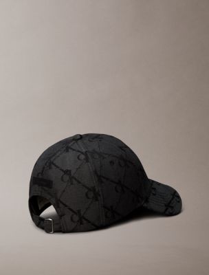 Кепка Calvin Klein Monogram Logo Jacquard, цвет: Чёрный / Тёмный теневой — фото 2