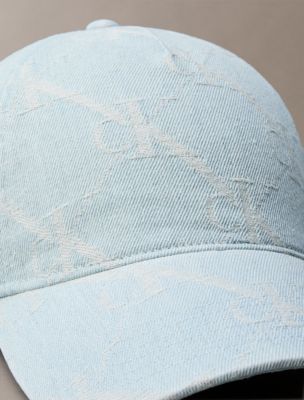Женские кепки Calvin Klein Allover Monogram Denim — фото 3