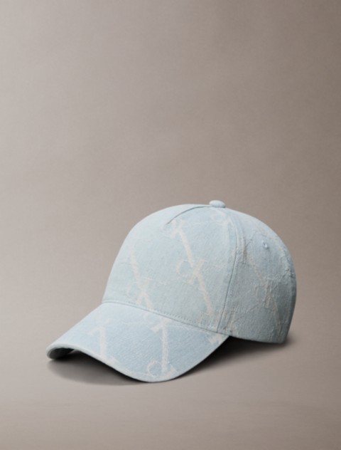 Женские кепки Calvin Klein Allover Monogram Denim