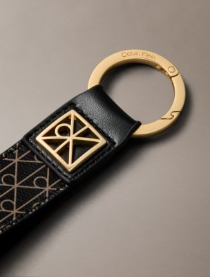 Женские кошельки Calvin Klein Allover Monogram Key Fob and Card Case — фото 4