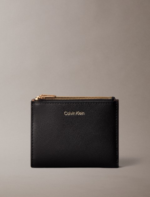 Женские кошельки Calvin Klein Foil Logo Double Zip Card Case