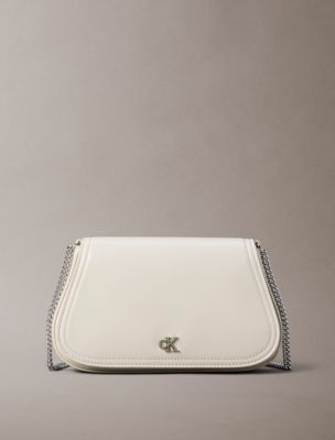 Curved Monogram Chain Wallet, Light Hay