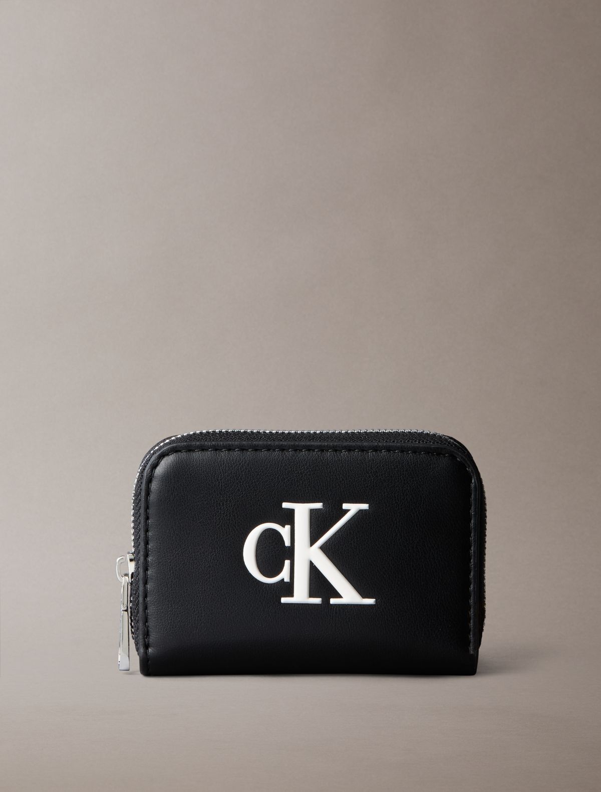 Bold Monogram Medium Zip Wallet