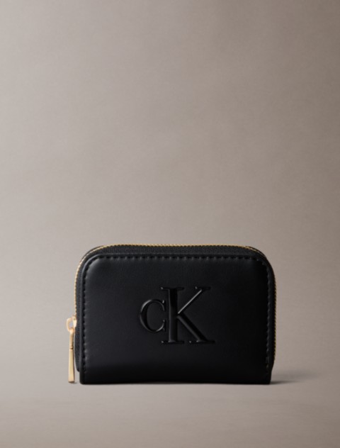 Женские кошельки Calvin Klein Bold Monogram Medium Zip Wallet