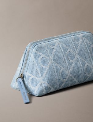 Женские джинсы Calvin Klein Allover Emblem Logo Denim Beauty Case — фото 3