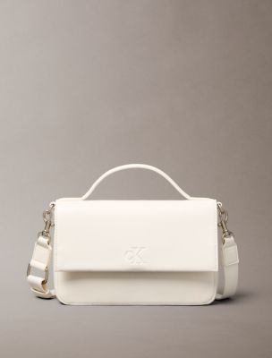 Ultralight Phone Crossbody, White Alyssum