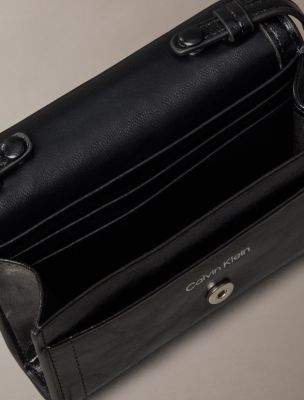 Женский кошелёк Calvin Klein Emblem Logo Wallet, цвет: Чёрный — фото 3