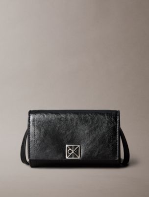 Emblem Logo Wallet, Black