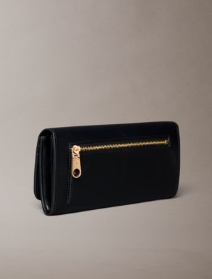 Женские кошельки Calvin Klein Monogram Hardware Long Wallet — фото 2