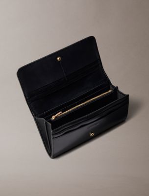 Женские кошельки Calvin Klein Monogram Hardware Long Wallet — фото 3