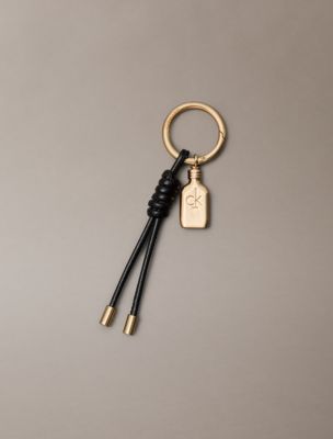 Calvin Klein Women's CK One Bottle Mini Key Charm - Black