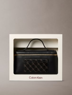 Женские аксессуары Calvin Klein Beauty Case Gift Set, цвет: Чёрный — фото 1